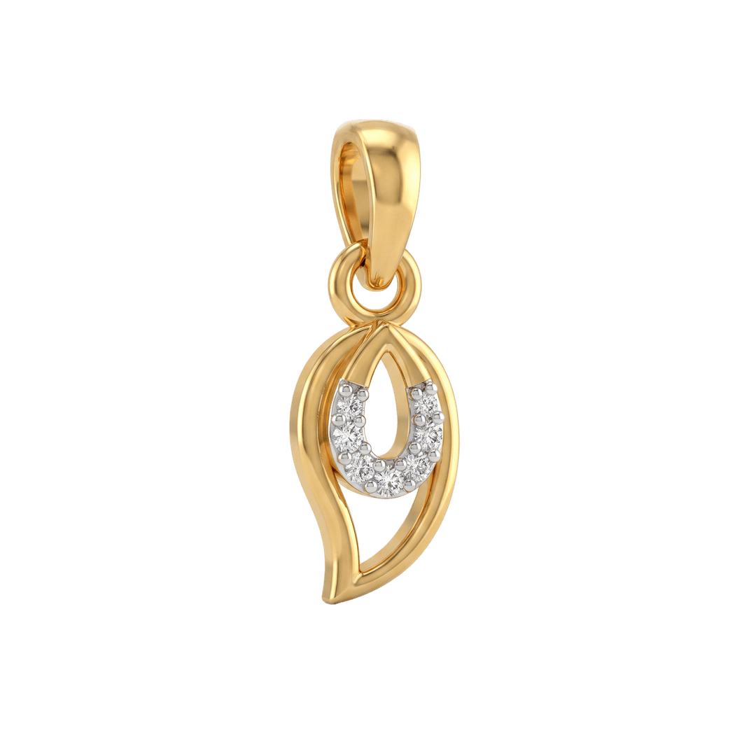 14K Zoe Gold Pendant