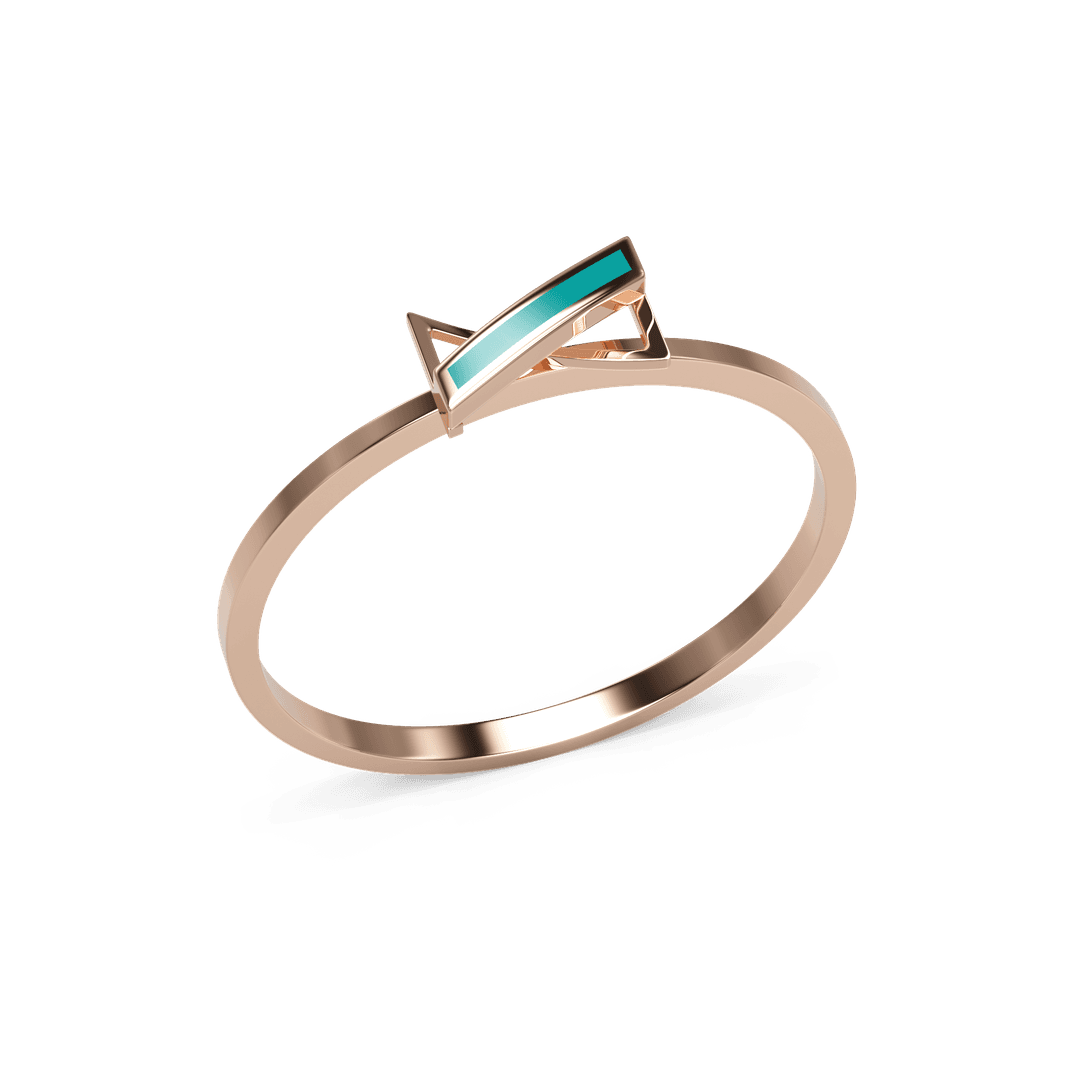 18K Juvinav Gold Ring