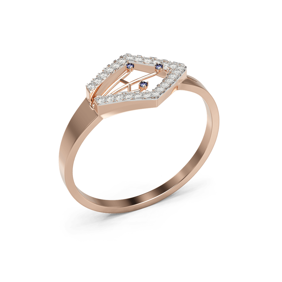 18K Siya Gold Ring
