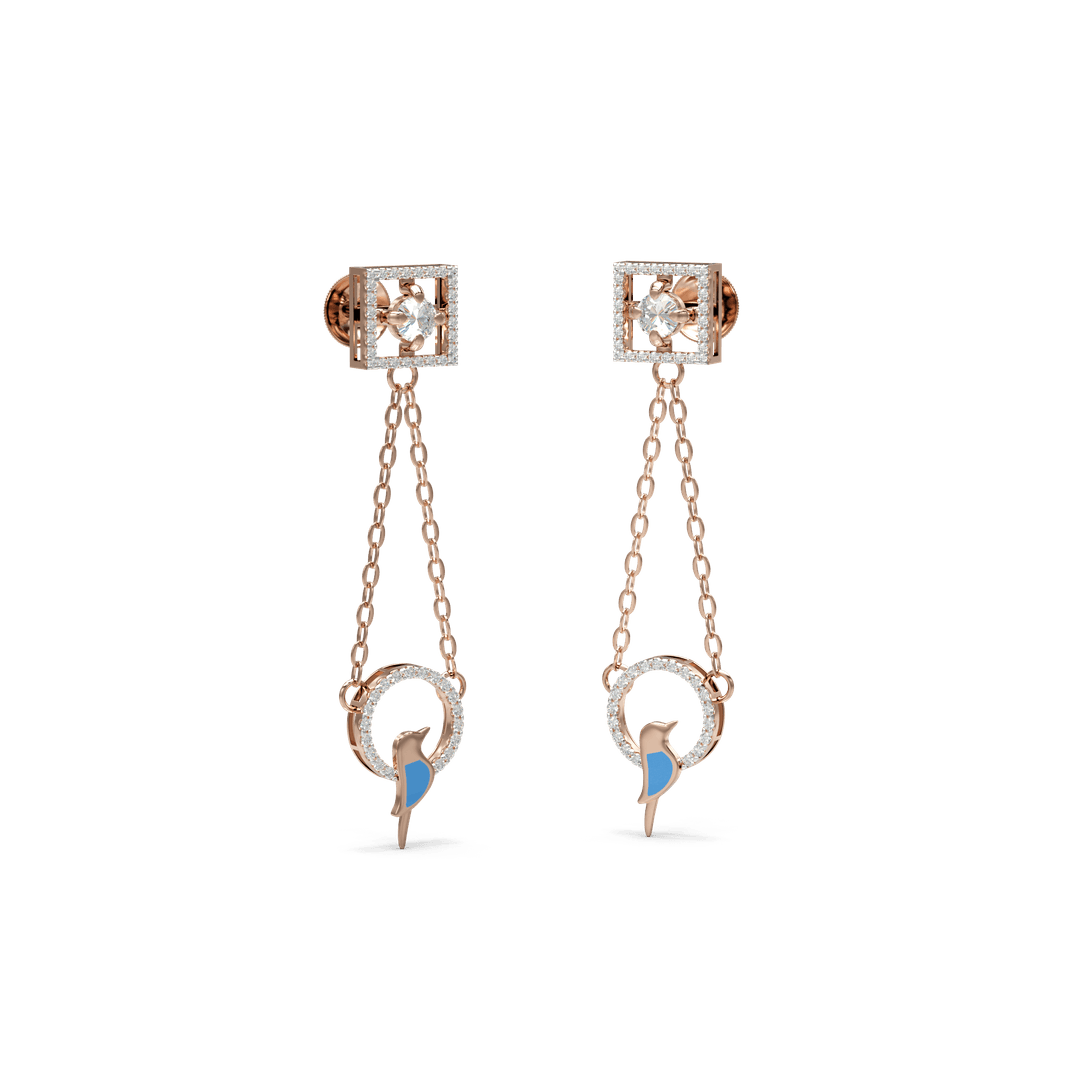 18K Jadon Gold Earring