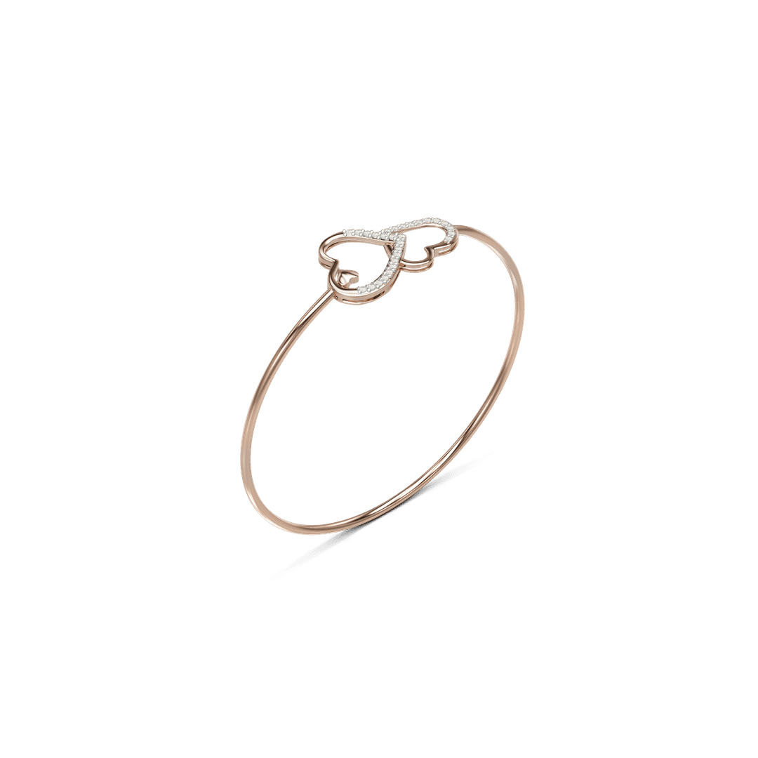 18K Billie Diamond Bangle