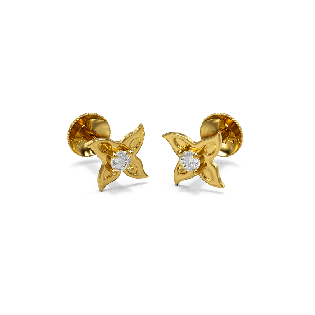 22K Annalee Gold Earring