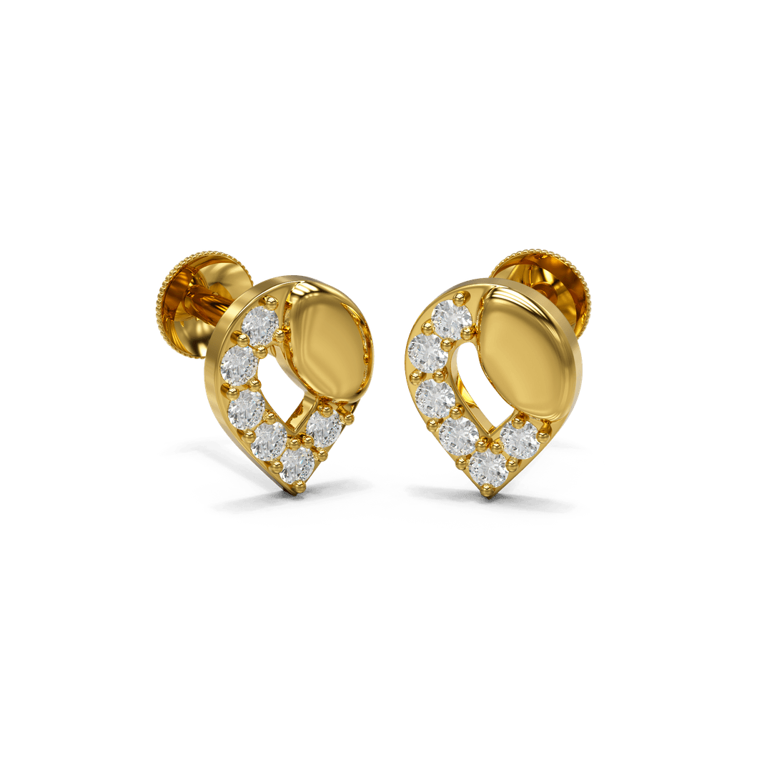 22K Parinita Gold Earring