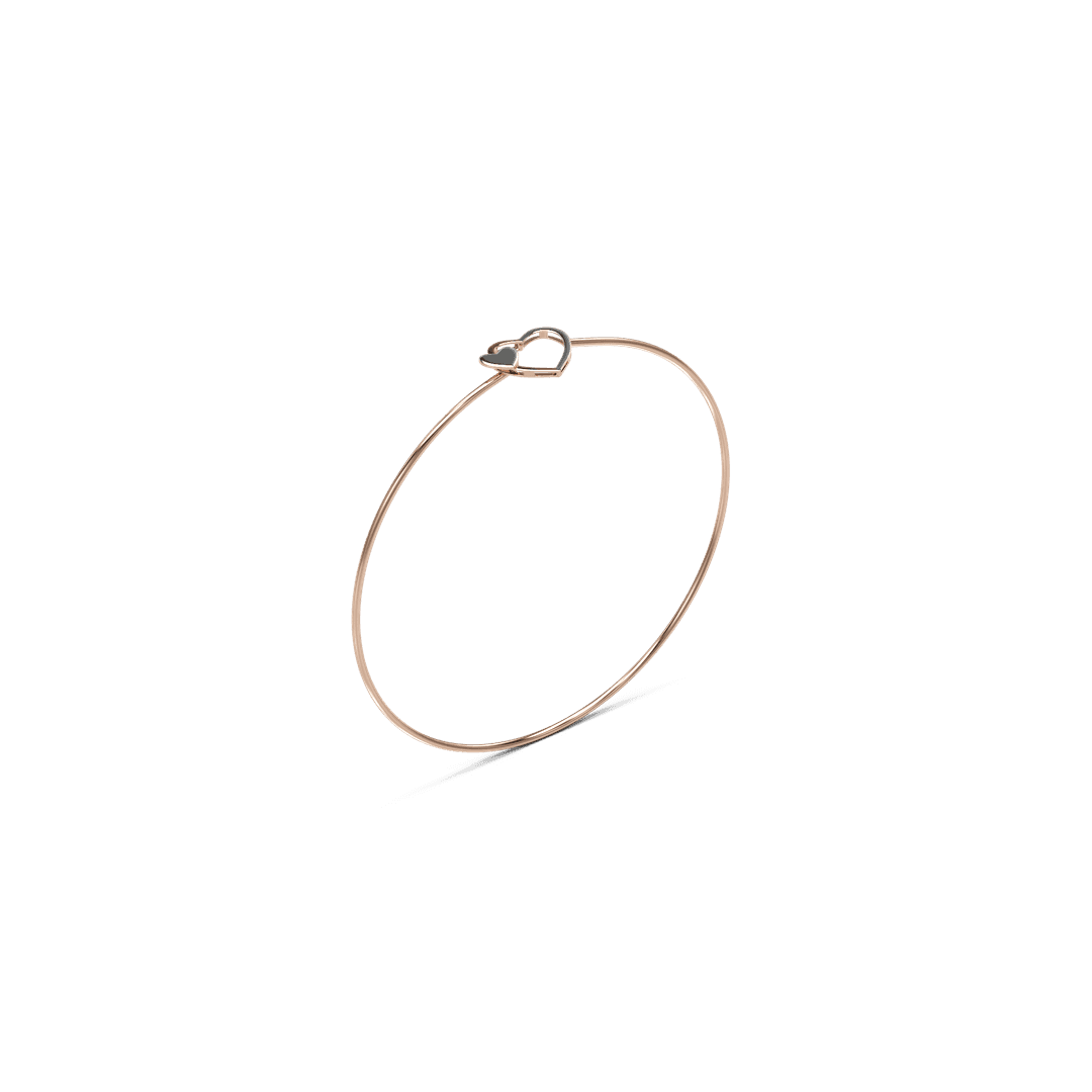 18K Mira Diamond Bangle