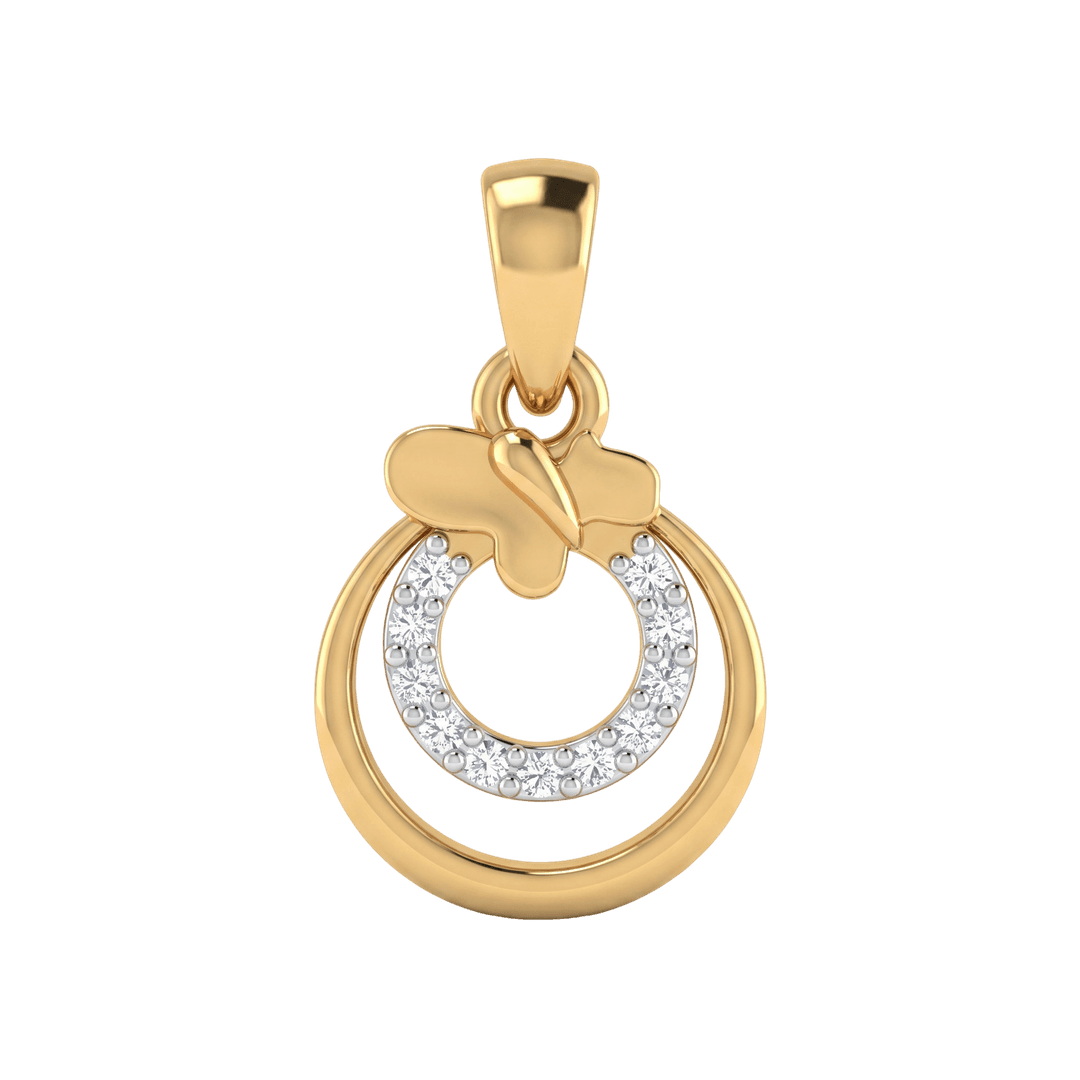 18K Olivia Gold Pendant