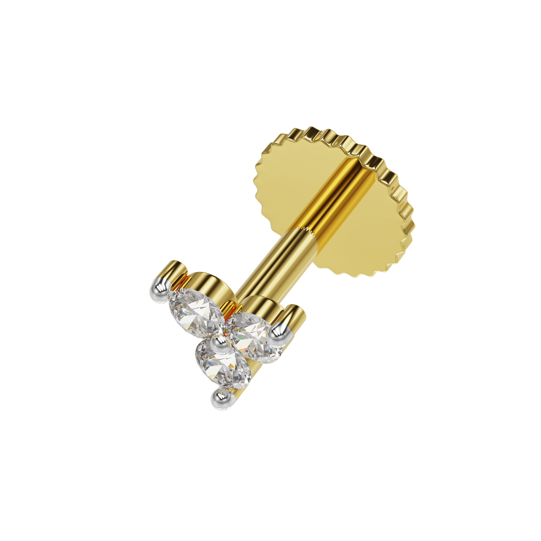 18k Anna Diamond Nose stud