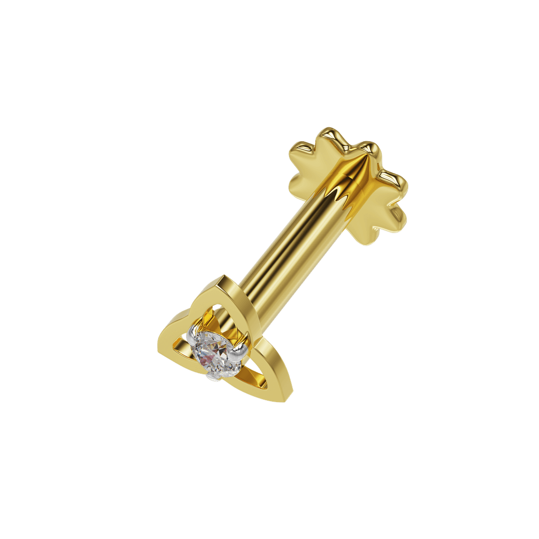 18K Emma Diamond Nose Stud