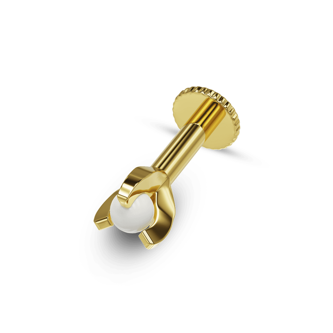 22K Rebecca Gold Nose Stud