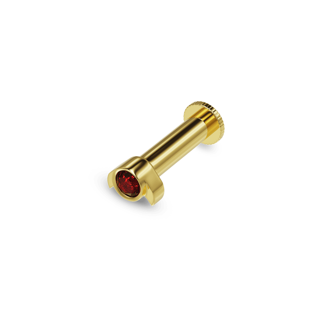 22K Riley Gold Nose Stud